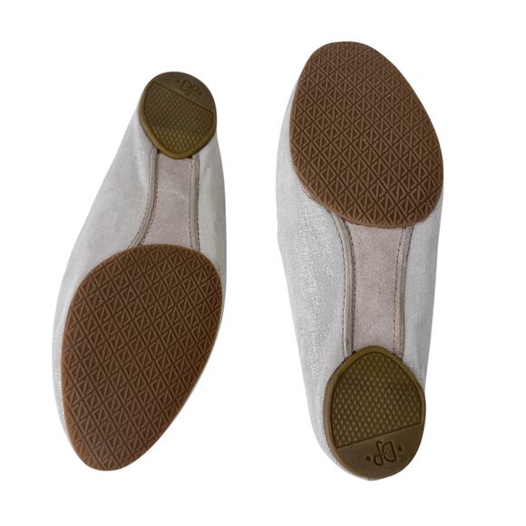 Donald Pliner‎ Bless Chain Mule Shoes Women Size 6.5 Cream Leather Slip-On - Picture 6 of 8